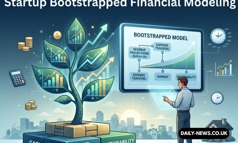 startup booted financial modeling
